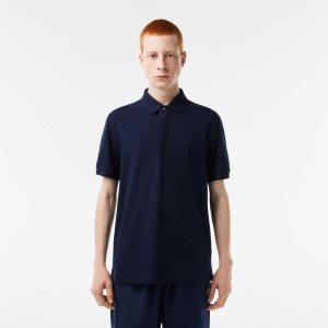 Lacoste Smart Paris Stretch Bomull Marinblå Blå | DKFAM-1589