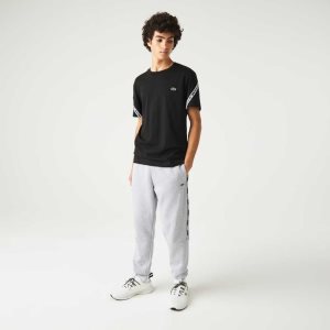 Lacoste Tapered Fit Branded Grå | YWGJD-2084