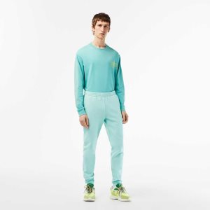 Lacoste Tapered Fit Fleece Mintgröna | QXZUM-4285