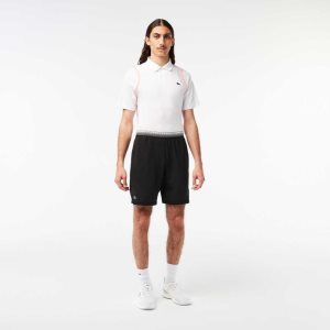 Lacoste Tennis x Daniil Medvedev Mesh Svarta | TPIDG-8947