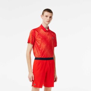 Lacoste Tennis x Novak Djokovic Röda | FHPQD-9672