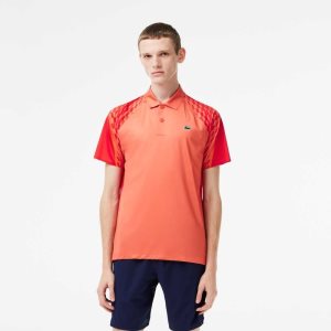 Lacoste Tennis x Novak Djokovic Tricolor Orange Röda Orange | GBNCP-6192