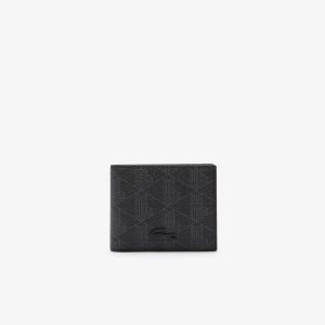 Lacoste The Blend Small Monogram Canvas Wallet Olika Färger | EBJZG-2563