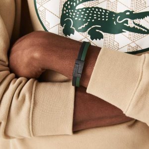 Lacoste Traveler Bracelet Gröna Svarta | SLFDW-9216