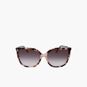 Lacoste Tubular Temple Butterfly Acetate Rosa | AHTFE-8512