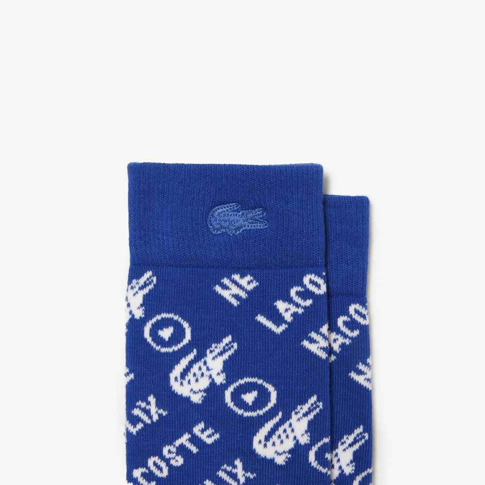 Lacoste 2-Pack x Netflix Vita Blå Röda | HKWIY-0238