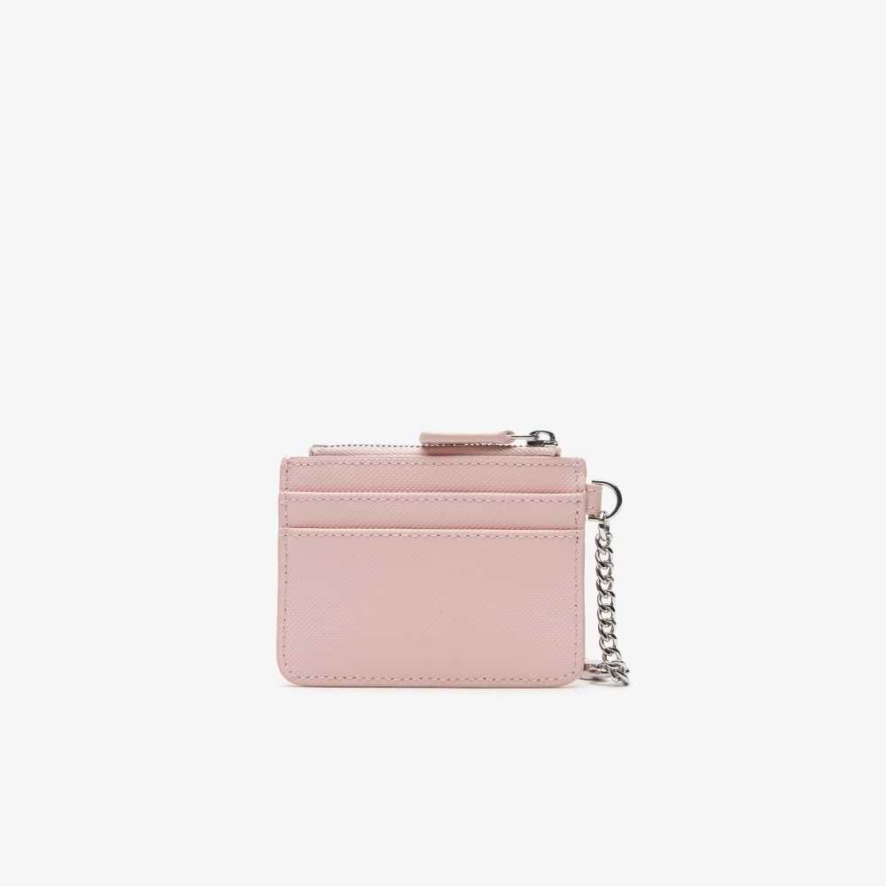 Lacoste 4 Slot Zipped Card Holder Olika Färger | EXMNO-6251