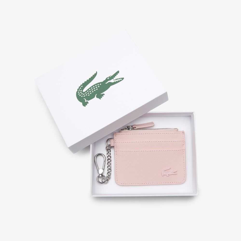 Lacoste 4 Slot Zipped Card Holder Olika Färger | EXMNO-6251