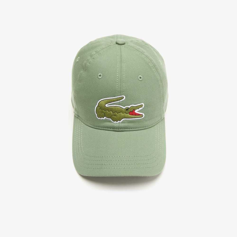 Lacoste Adjustable Organic Bomull Twill Khaki Gröna | BFRDV-8096