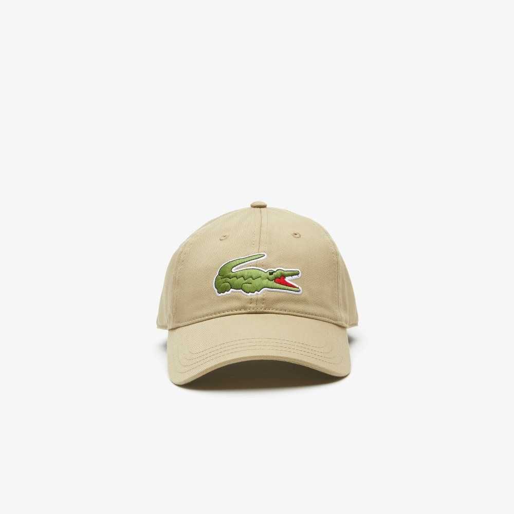 Lacoste Adjustable Organic Bomull Twill Beige | BPMLJ-2639