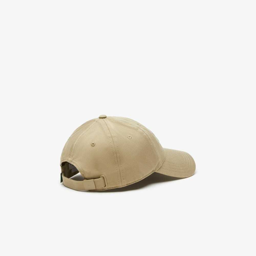 Lacoste Adjustable Organic Bomull Twill Beige | BPMLJ-2639