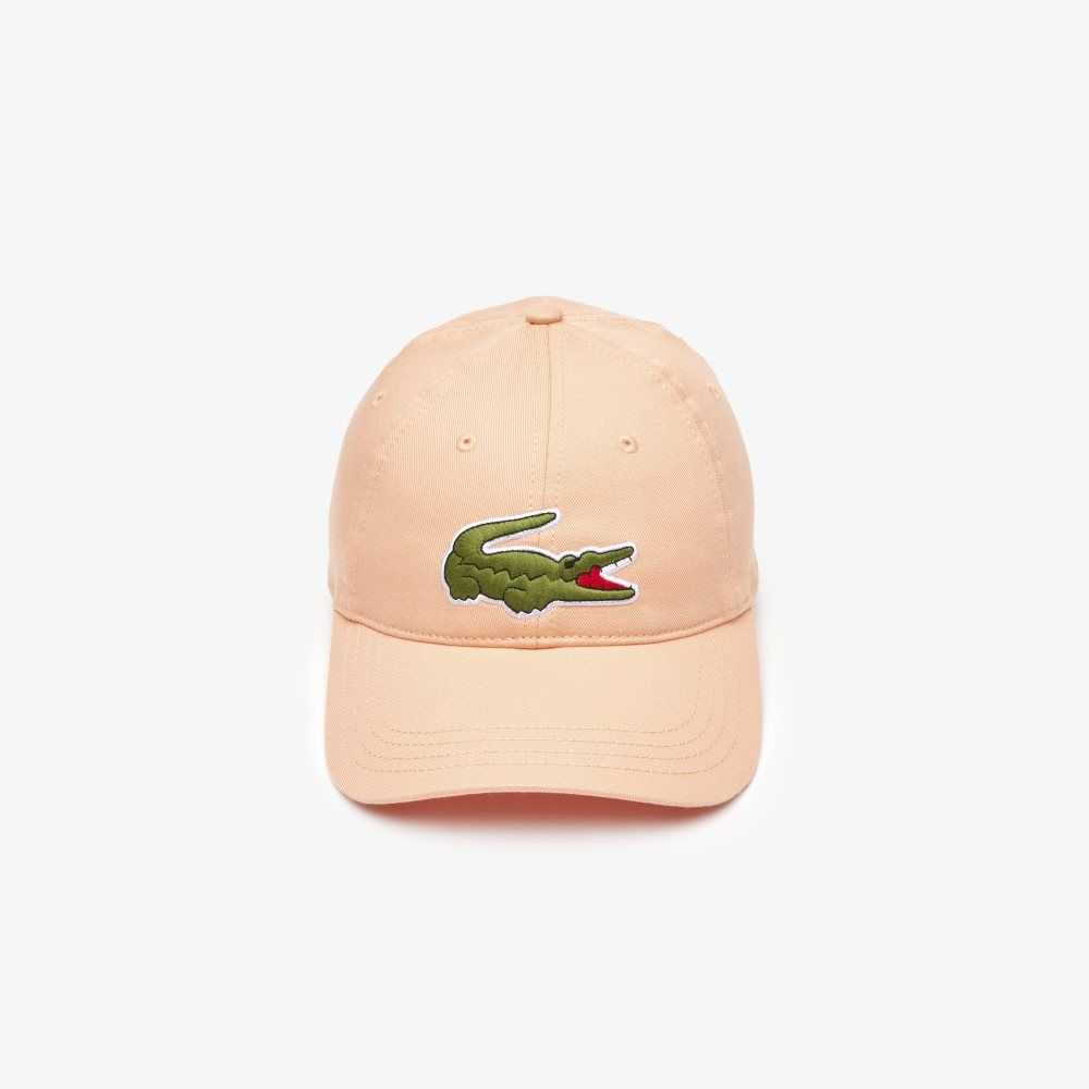 Lacoste Adjustable Organic Bomull Twill Ljusorange | EQFSZ-7490