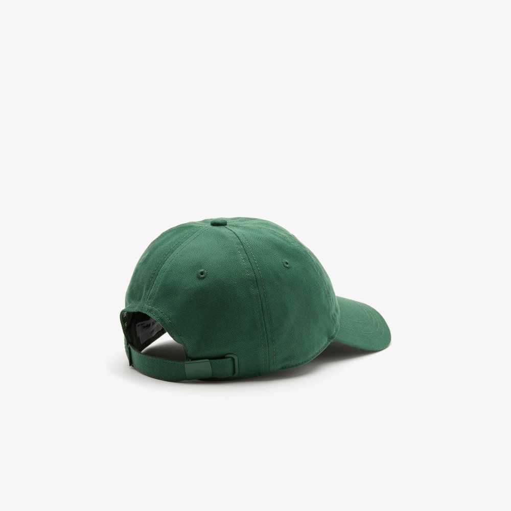 Lacoste Adjustable Organic Bomull Twill Gröna | JMLZK-4805