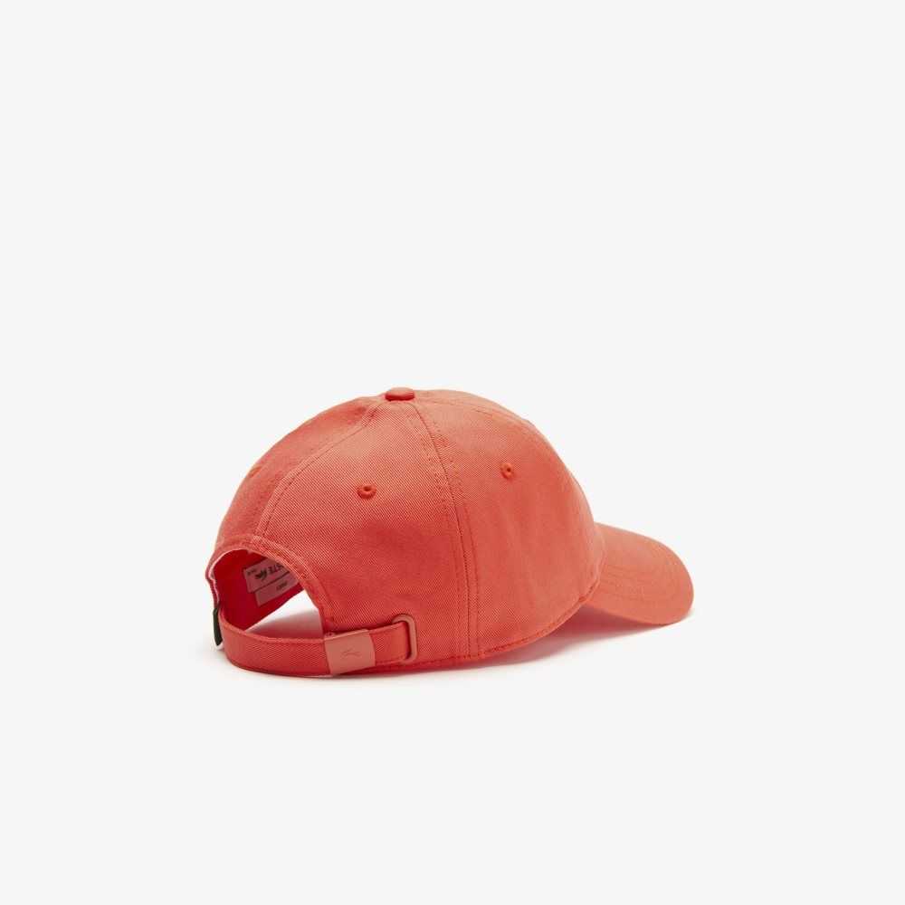 Lacoste Adjustable Organic Bomull Twill Orange | YZCLP-3150