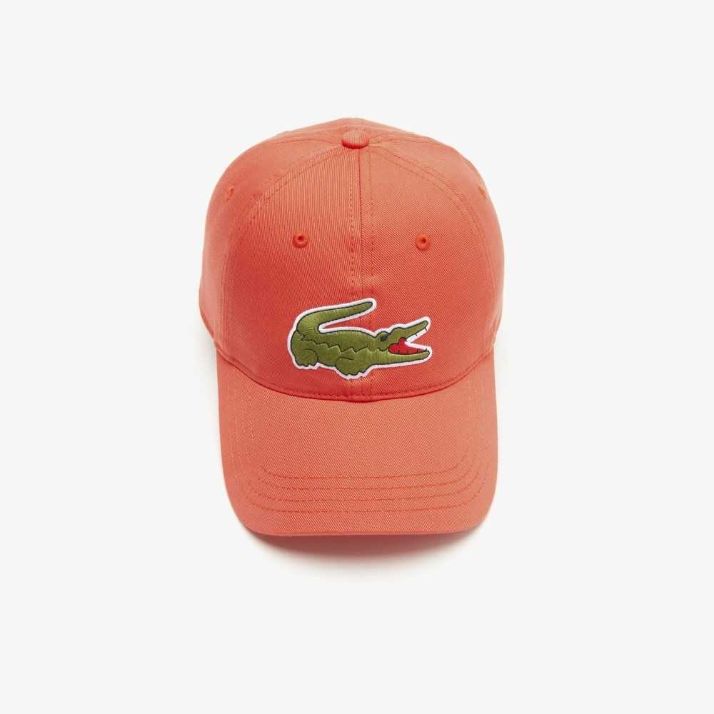 Lacoste Adjustable Organic Bomull Twill Orange | YZCLP-3150