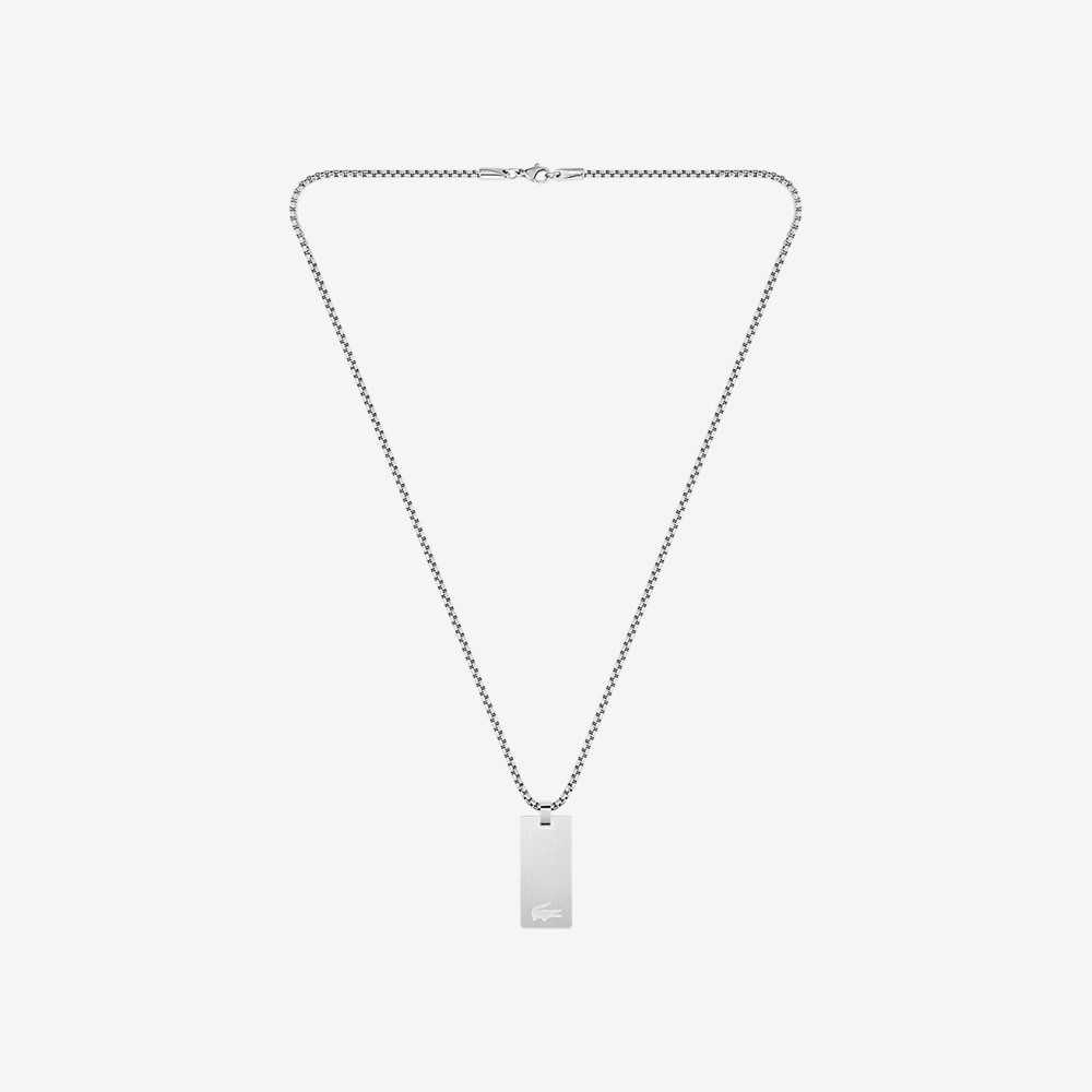 Lacoste Adventurer Necklace Silver | GTEIV-3609