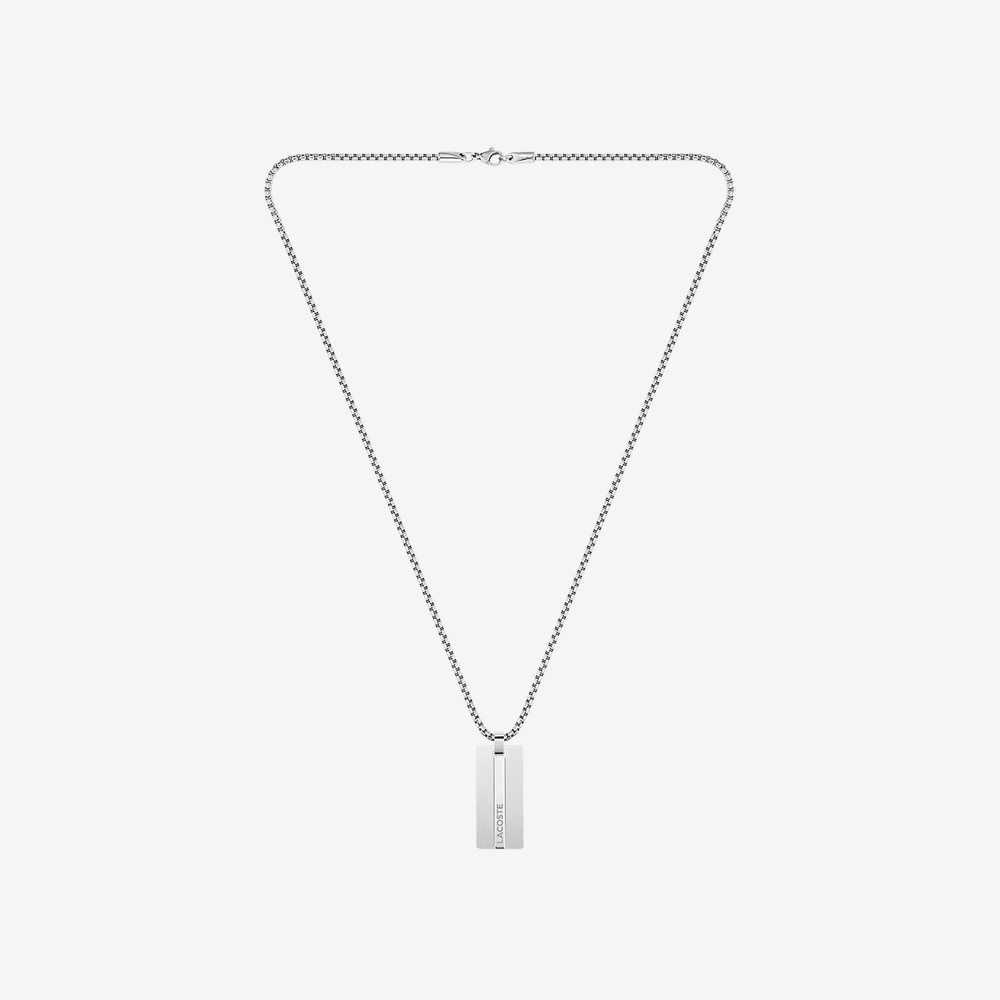 Lacoste Adventurer Necklace Silver | GTEIV-3609