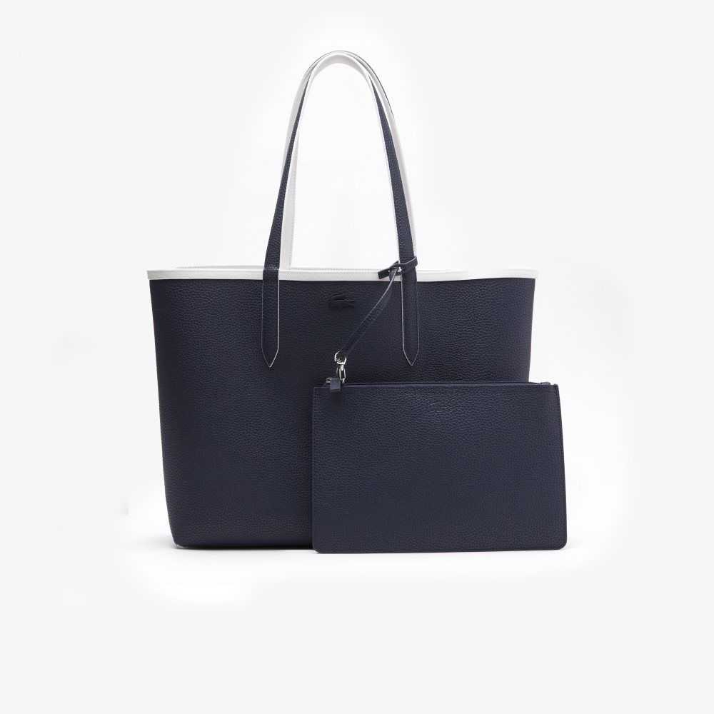 Lacoste Anna Reversible Bicolor Tote Olika Färger | LCZDG-5269