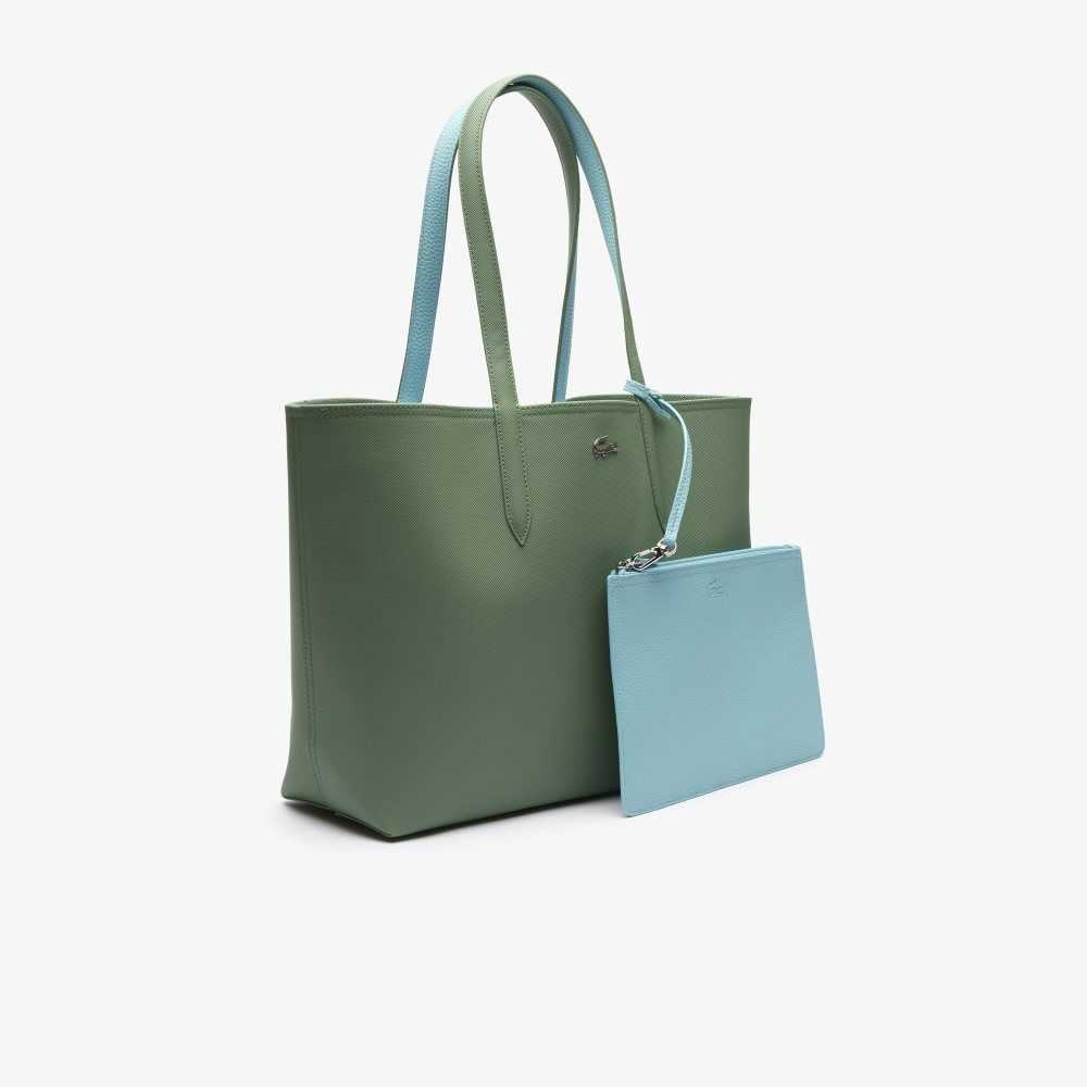 Lacoste Anna Reversible Bicolor Tote Olika Färger | YNXIE-7254