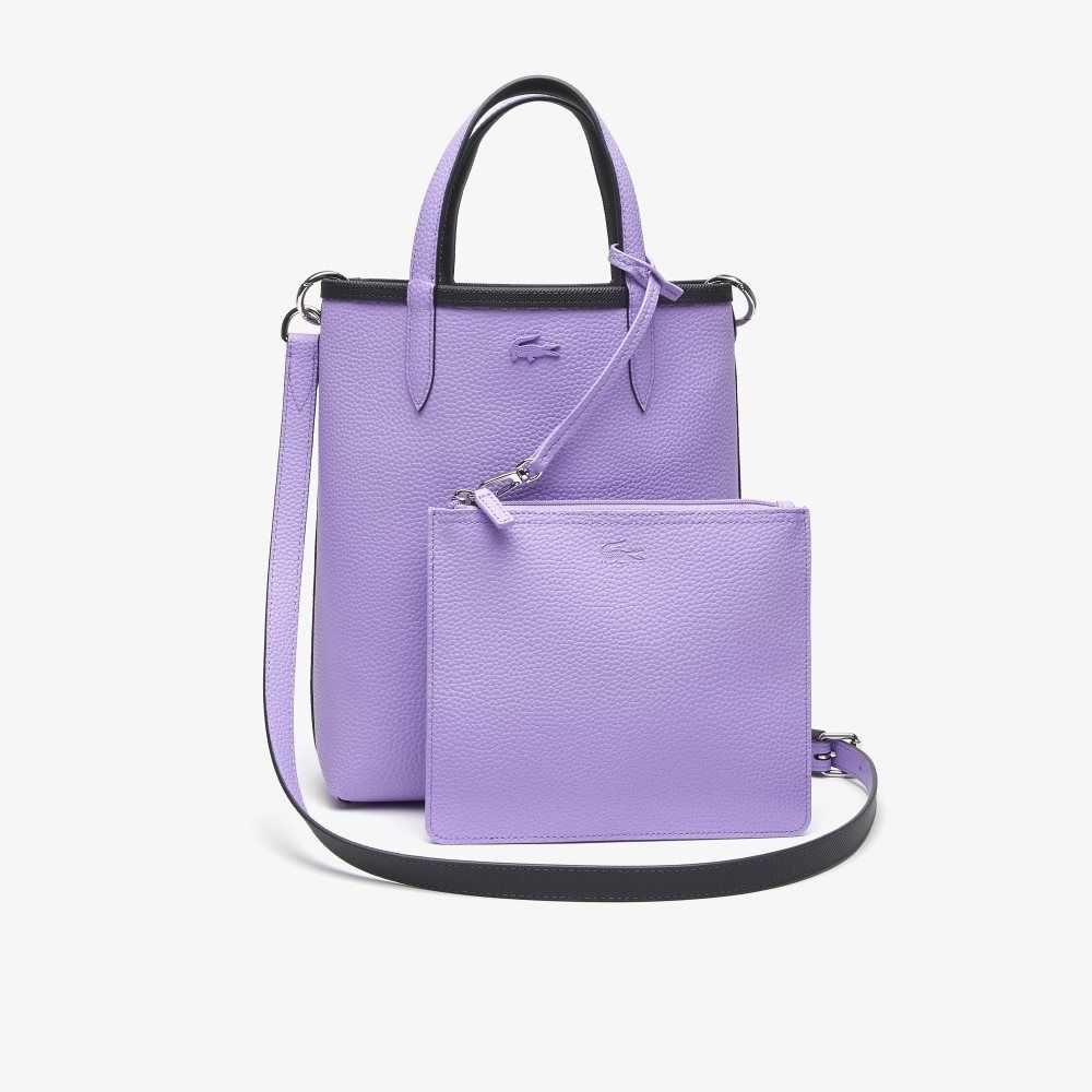 Lacoste Anna Reversible Coated Canvas Tote Olika Färger | MRUEJ-8150