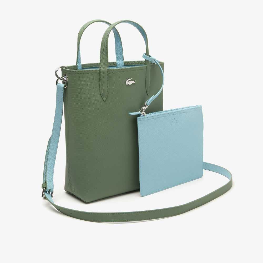 Lacoste Anna Reversible Coated Canvas Tote Olika Färger | MWCKS-8521