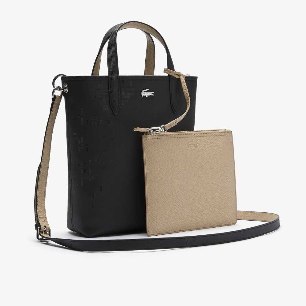 Lacoste Anna Reversible Coated Canvas Tote Olika Färger | TREVL-0914