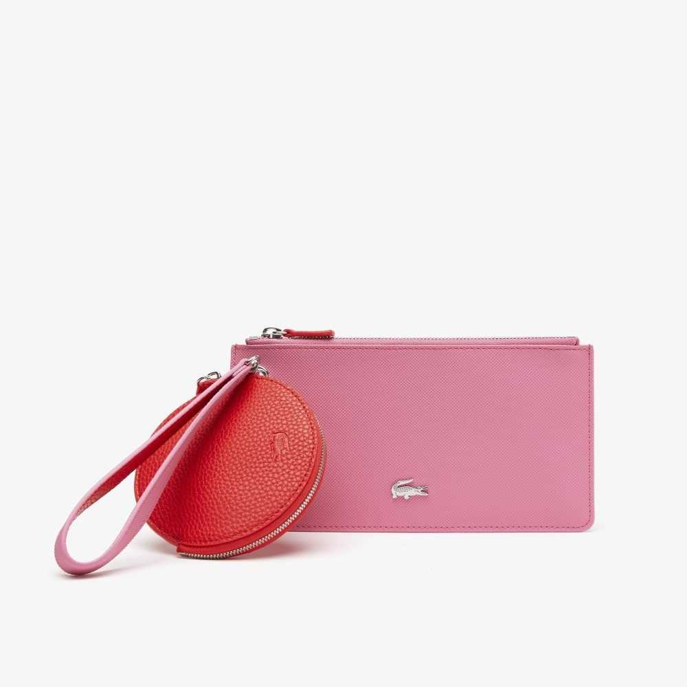 Lacoste Anna Reversible Double Pouch with Lanyard Olika Färger | SKWGM-0561