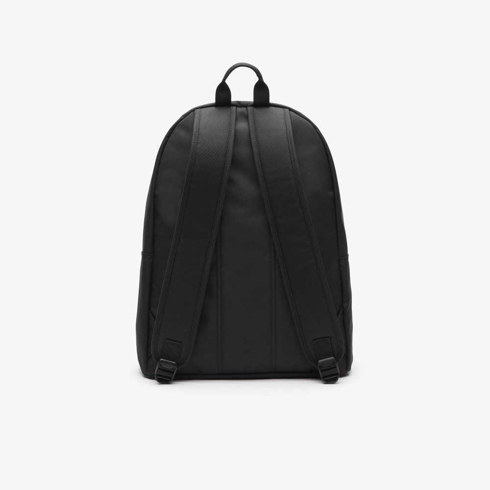 Lacoste Backpack with Laptop Pocket Svarta | FYPLT-4629