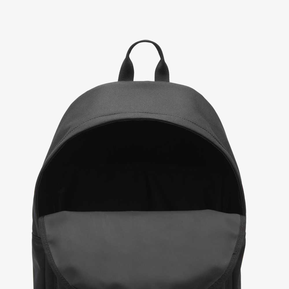 Lacoste Backpack with Laptop Pocket Svarta | FYPLT-4629