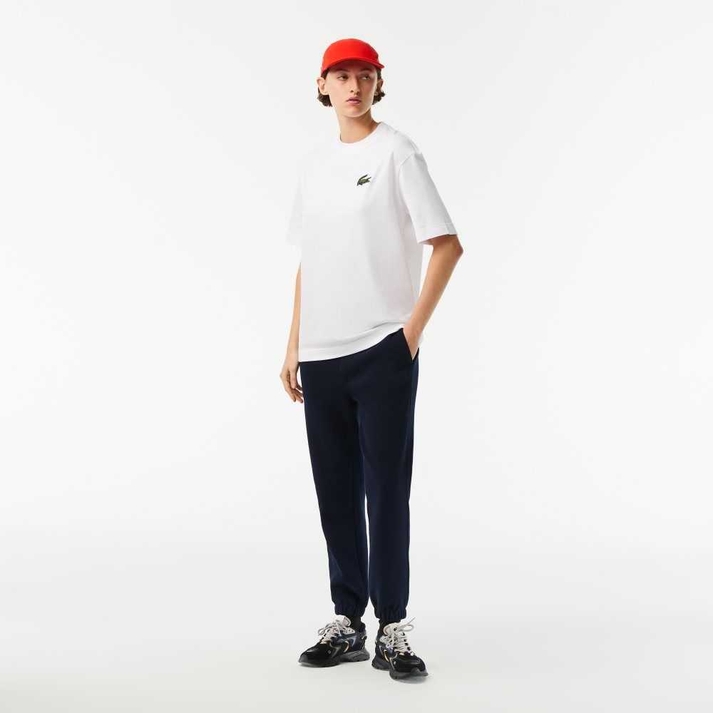 Lacoste Blended Bomull Joggers Marinblå Blå | CUGWD-4506