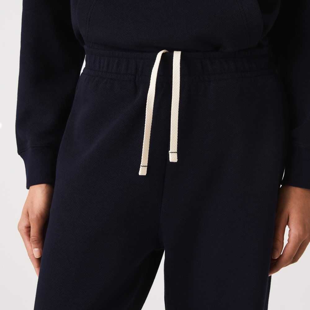 Lacoste Blended Bomull Joggers Marinblå Blå | CUGWD-4506