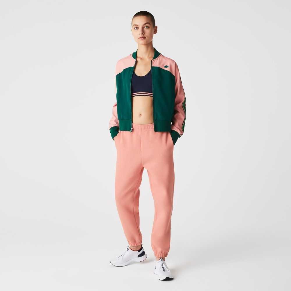 Lacoste Blended Bomull Joggers Rosa | KSTFV-0514