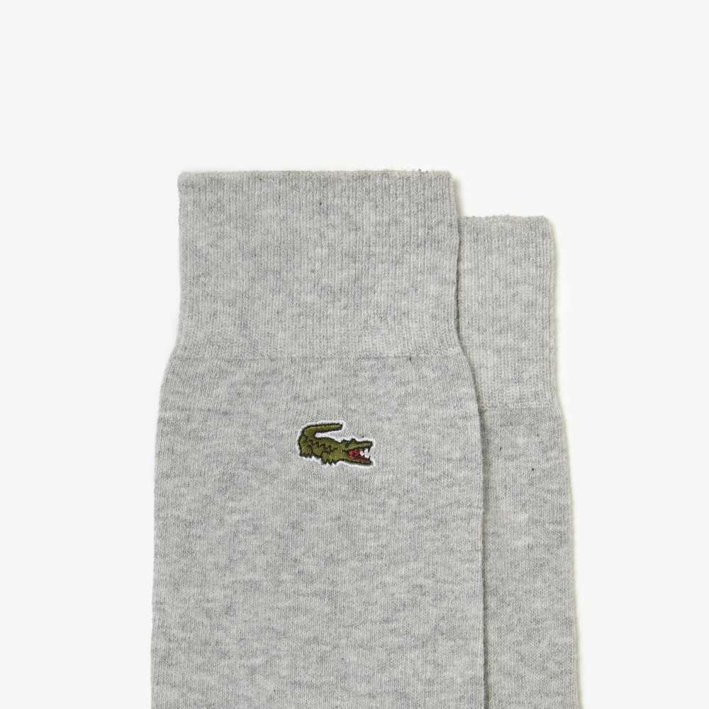 Lacoste Bomull Blend High-Cut Olika Färger | FZTSK-5794