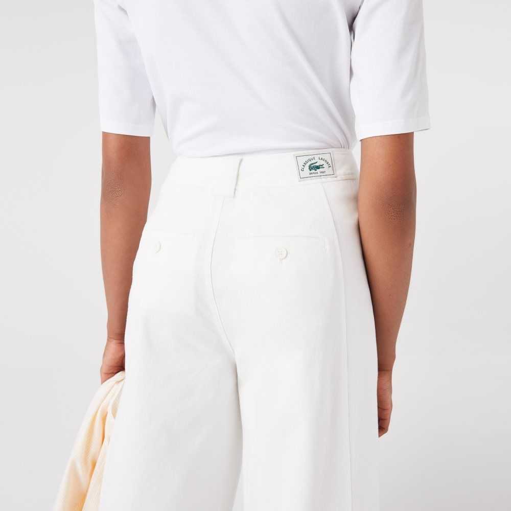 Lacoste Bomull Gabardine Vita | UKGEI-1065