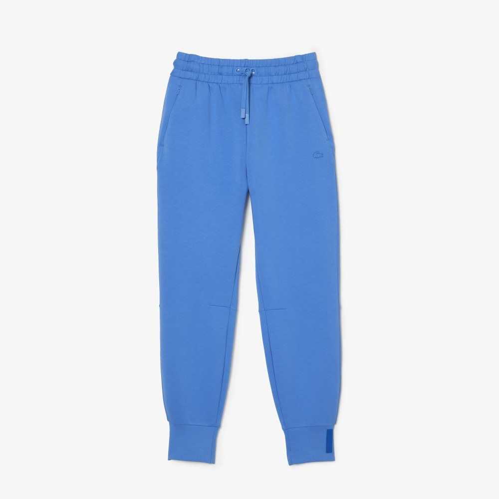 Lacoste Bomull Jersey Trackpants Blå | YFVAS-4297