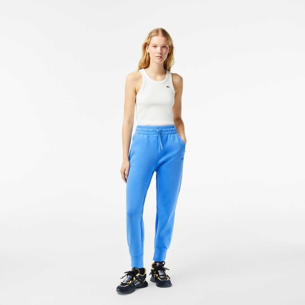 Lacoste Bomull Jersey Trackpants Blå | YFVAS-4297