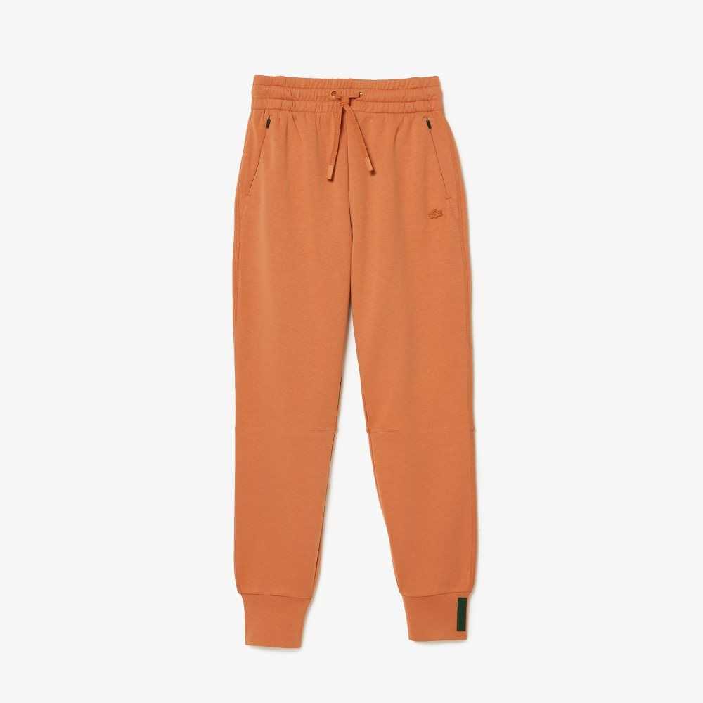 Lacoste Bomull Jersey Trackpants Orange | THQWL-0831