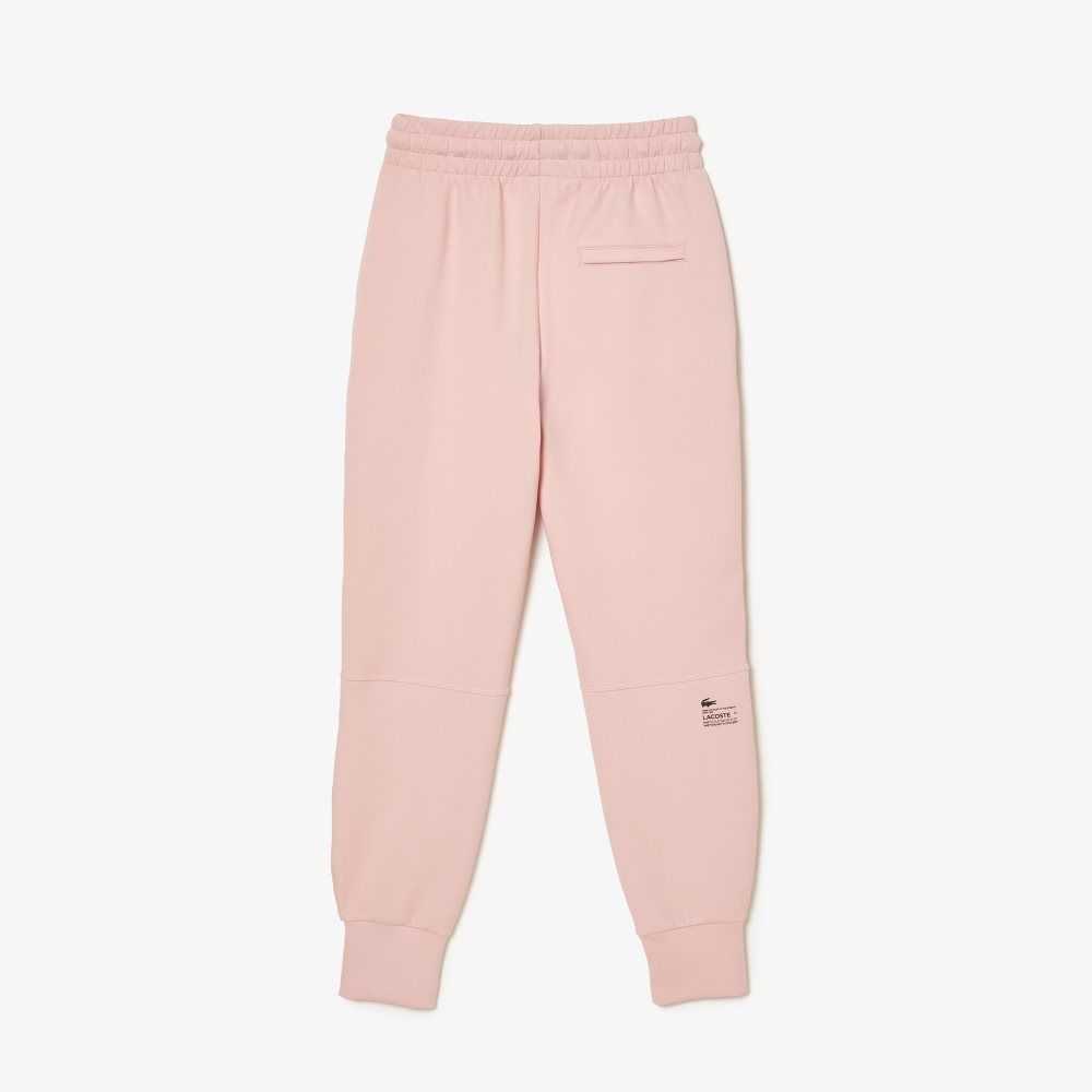 Lacoste Bomull Jersey Trackpants Rosa | KTZUL-3941