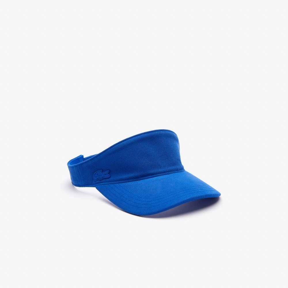 Lacoste Bomull Pique Visor Blå | BFHUK-0625