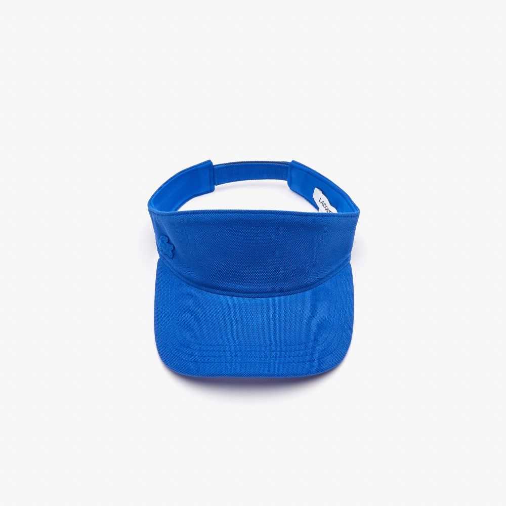 Lacoste Bomull Pique Visor Blå | BFHUK-0625