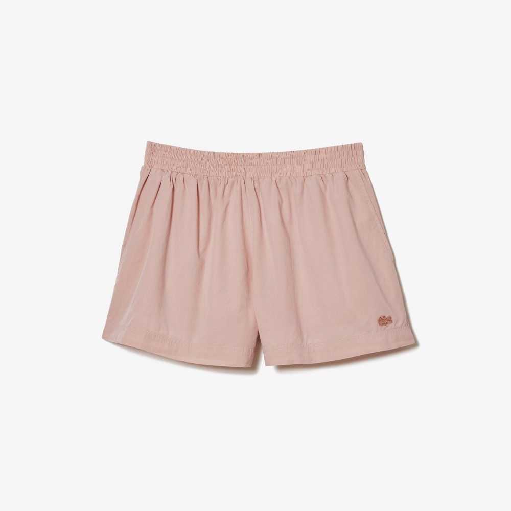 Lacoste Bomull Poplin Rosa | KZBQU-2061