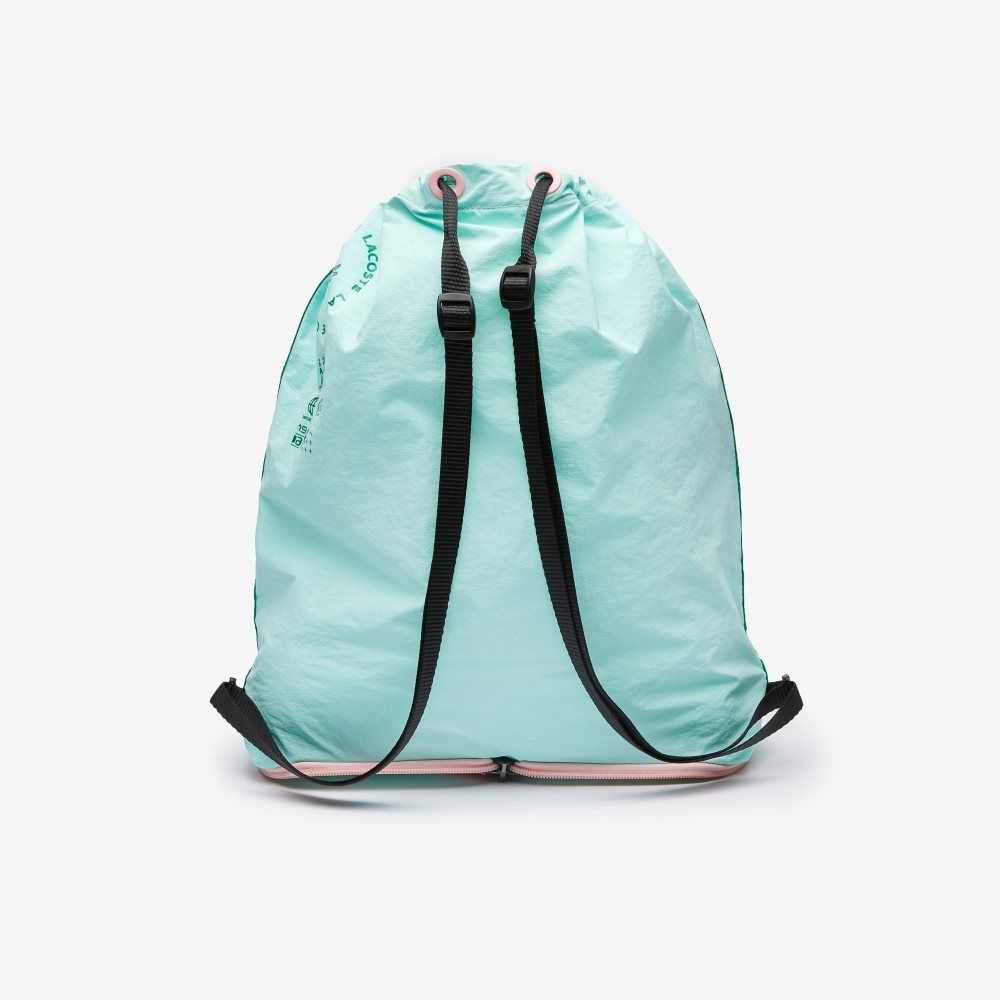 Lacoste Branded Band Foldable Nylon Backpack Olika Färger | MJOAV-8716