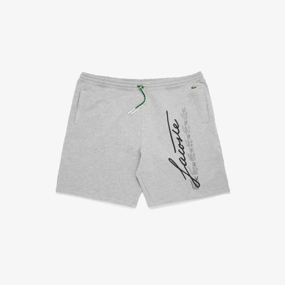 Lacoste Branded Bomull Grå | XDTZQ-4035