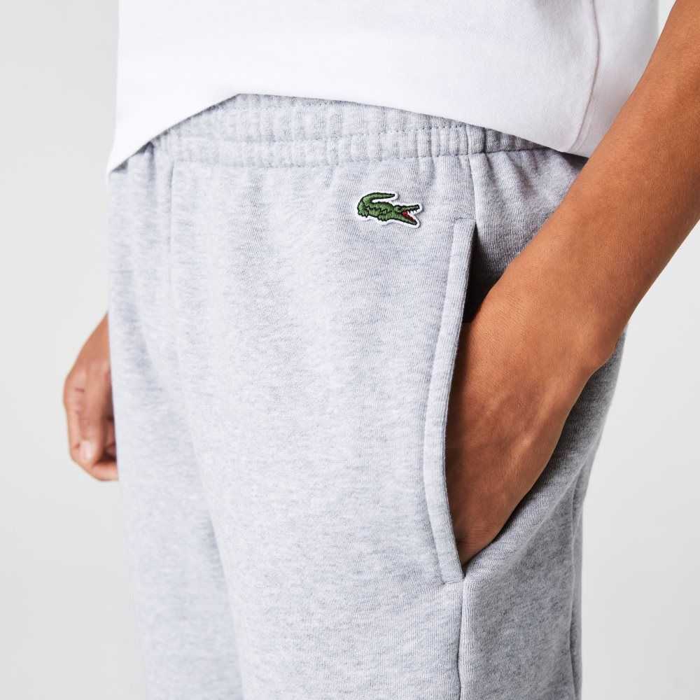 Lacoste Branded Colorblock Fleece Jogging Grå Vita Svarta | SZLTH-8963