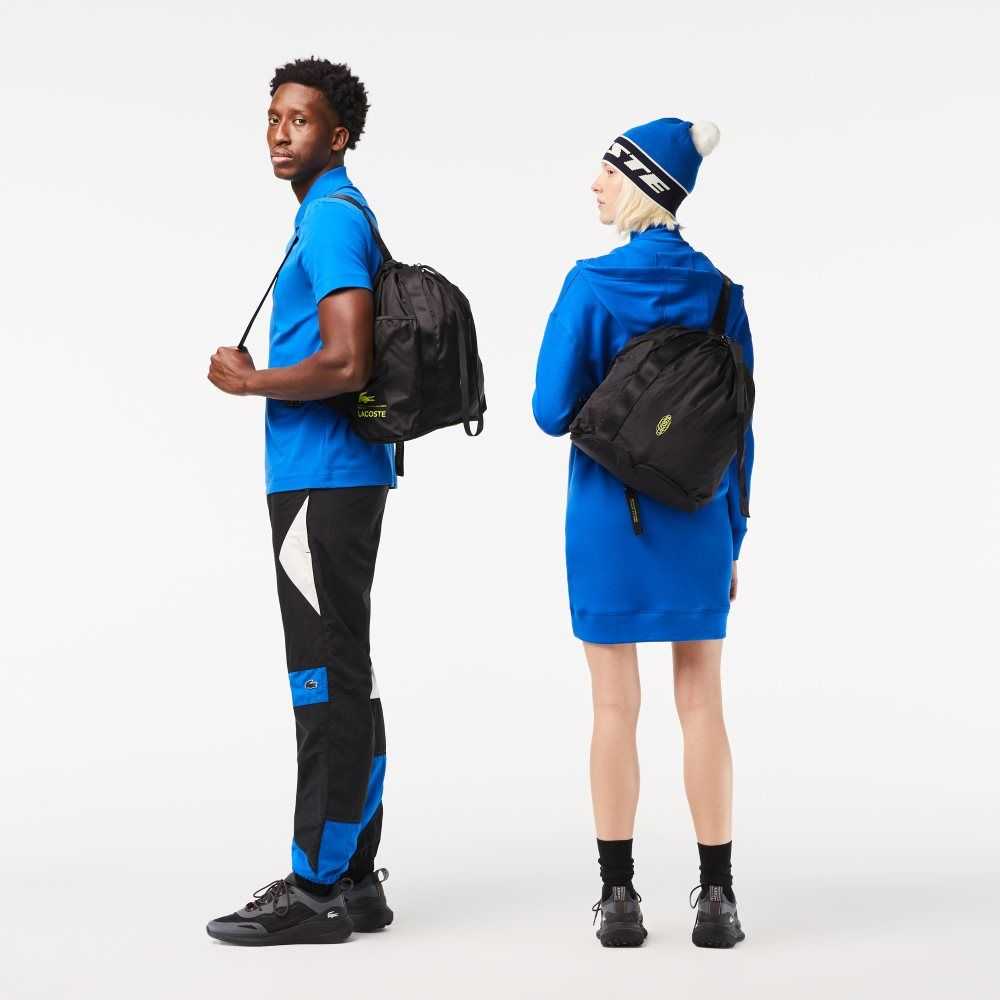 Lacoste Branded Foldable Backpack Ljusgröna | FWIRM-1864