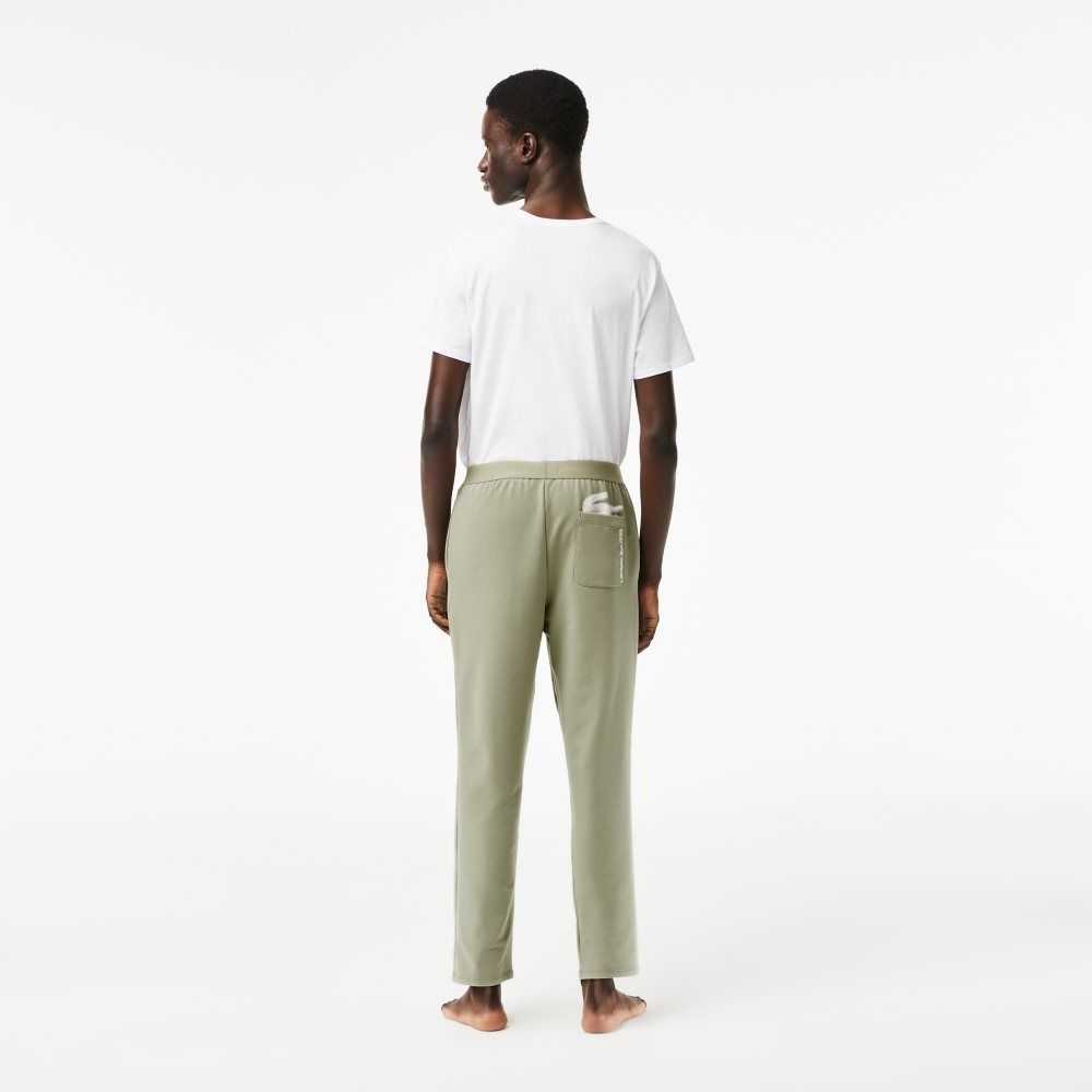 Lacoste Branded Leg Track Pants Khaki Gröna | EDNCZ-7942