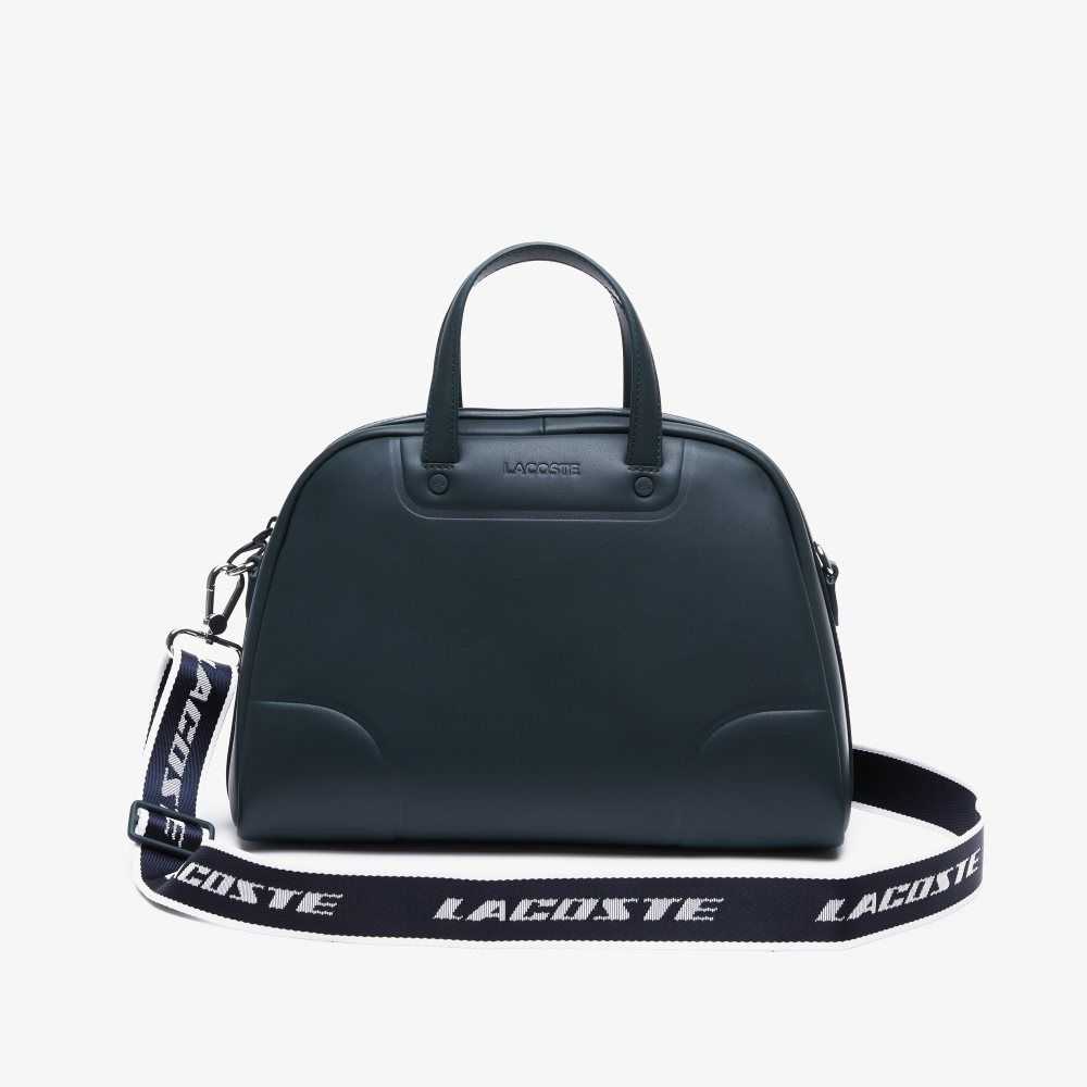 Lacoste Branded Shoulder Rem Bowling Blå | UGFZO-1639