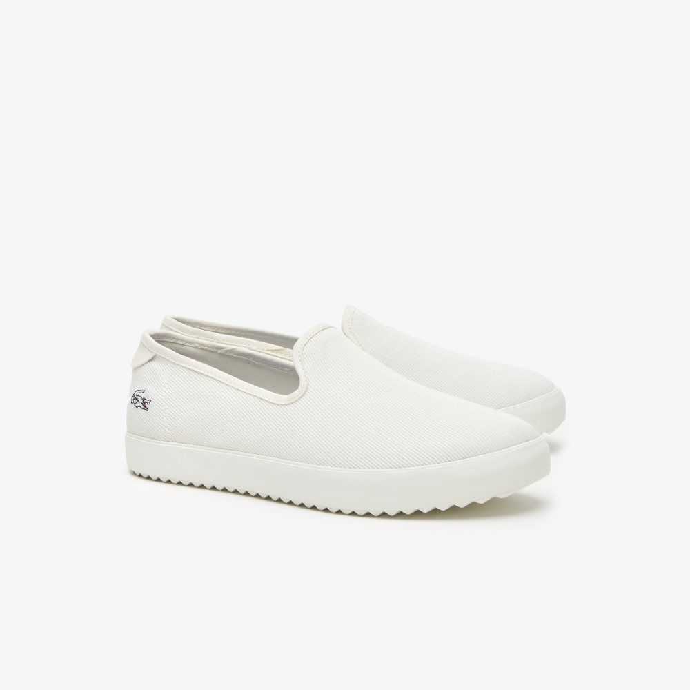 Lacoste Canvas Resort Slip-On Vita Vita | ICOJX-4209