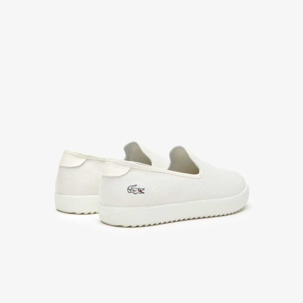 Lacoste Canvas Resort Slip-On Vita Vita | ICOJX-4209