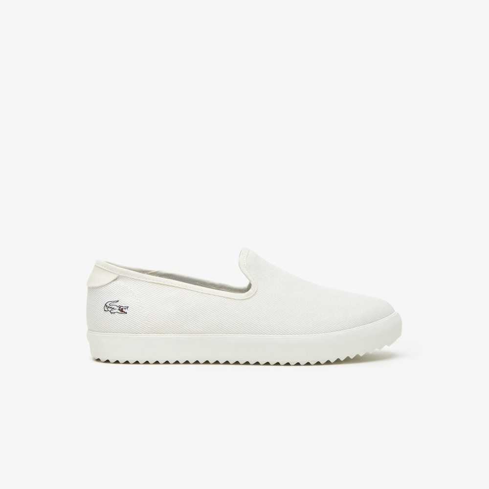 Lacoste Canvas Resort Slip-On Vita Vita | ICOJX-4209